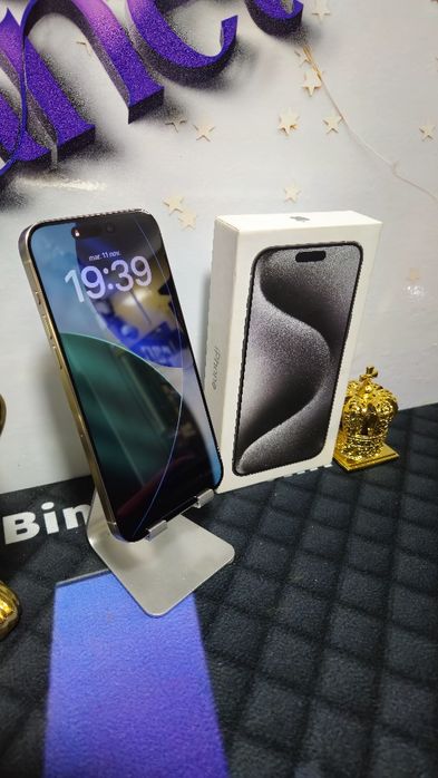 iPhone 15 PRO MAX White 5G 256GB Baterie:84%.Preṭ fix!