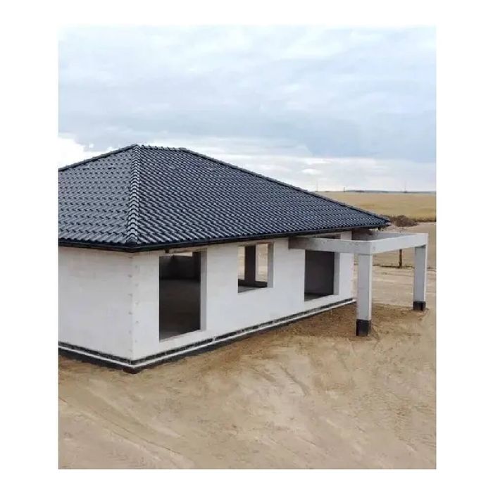 Case modulare pe structură metalică