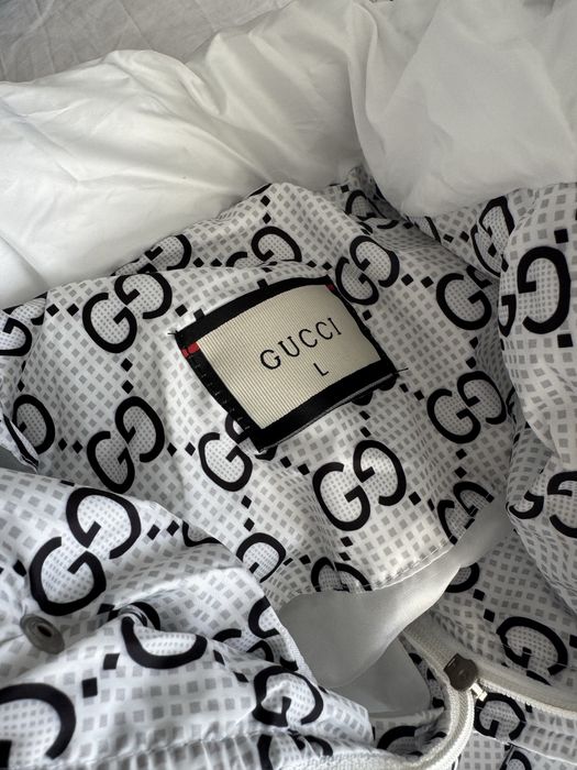 Дълго яке Gucci x The North Face