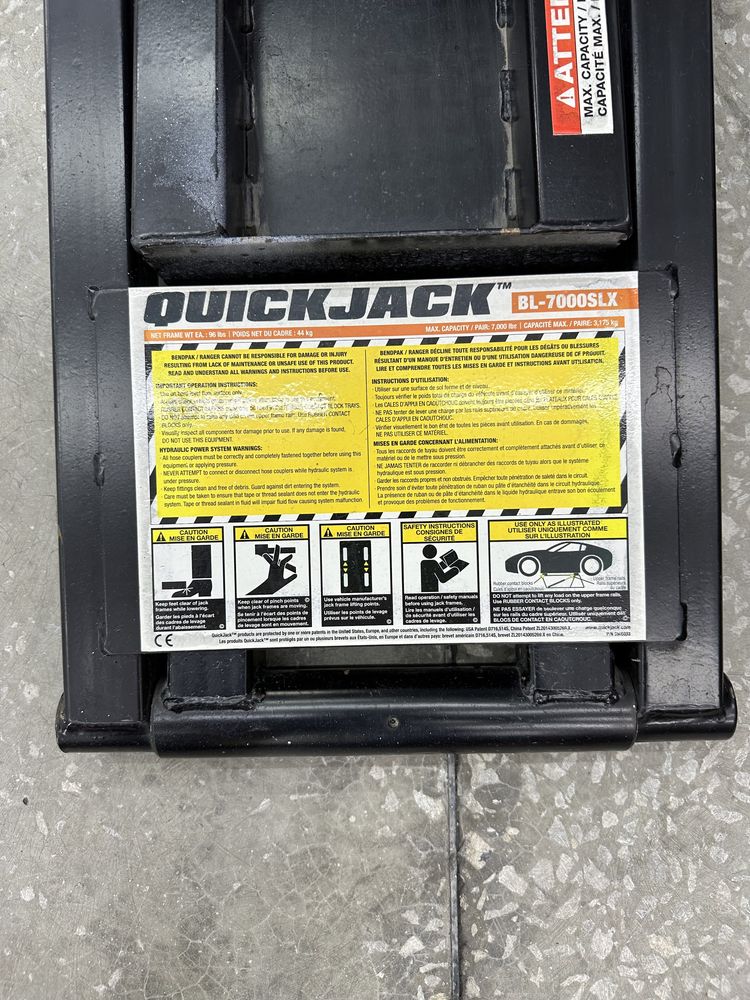 Подъемник Quickjack BL-7000SLX