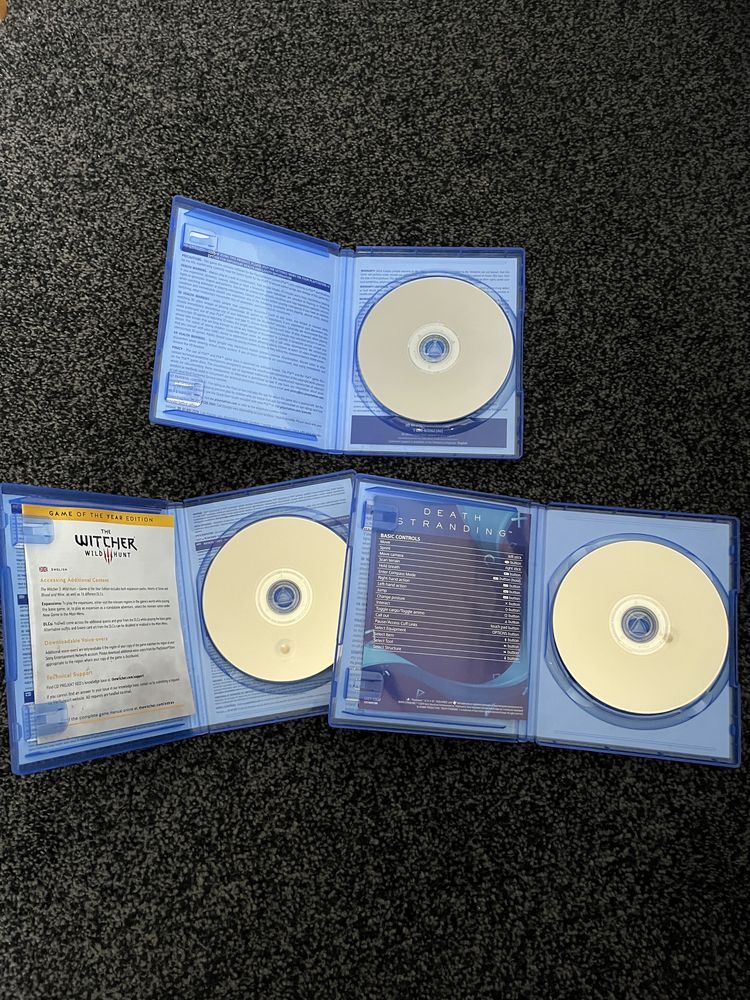 The Witcher Gold Edition, Death Stranding и Two Point Hospital