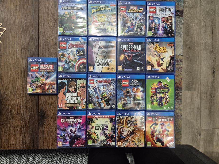 Лот от 17 игри за play station 4