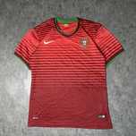 Tricou fotbal Portugalia Nike rosu 2014 marimea M