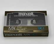 Maxell MX 90 Cassette Tape Pure METAL Made In Japan New Sigilată