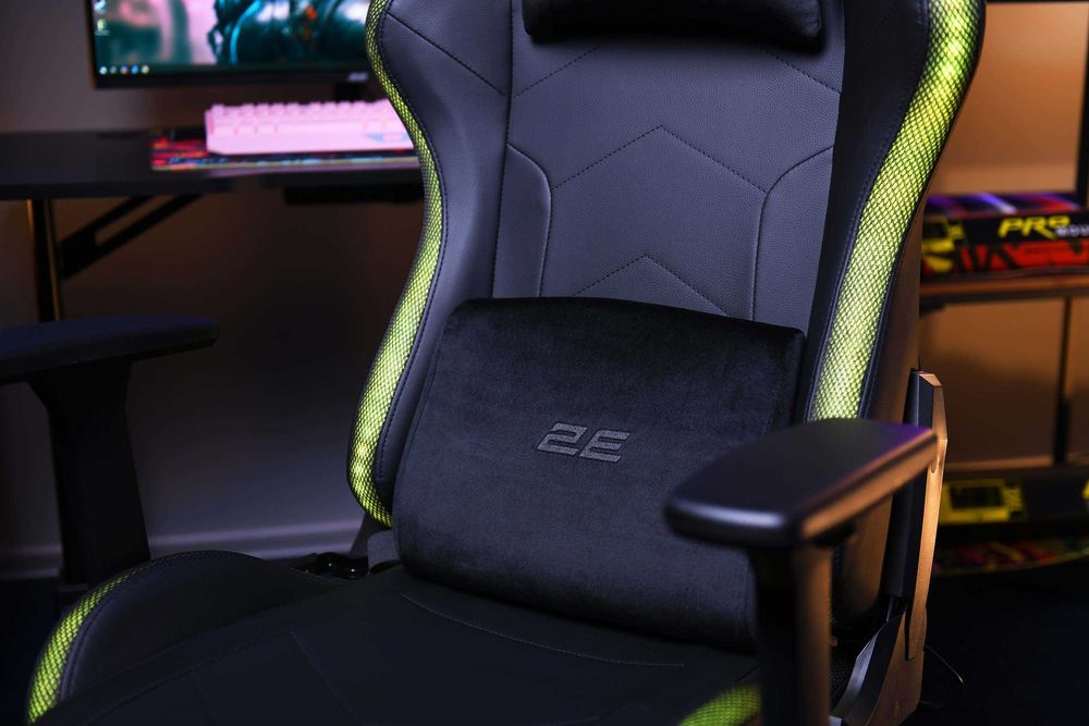 Кресло 2E Gaming OGAMA II RGB, игровое кресло gaming kreslo gamer