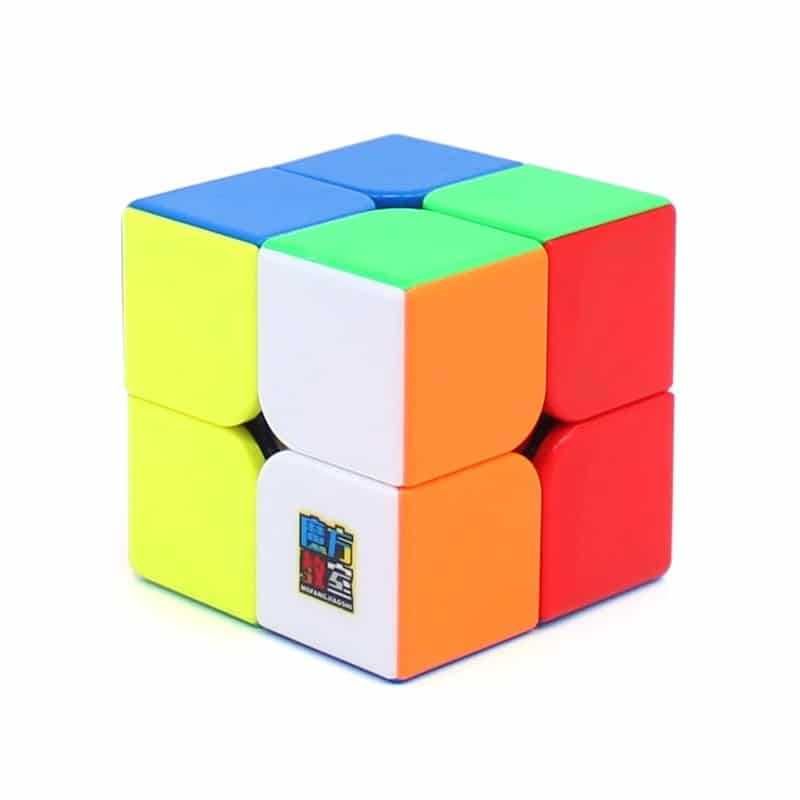 Moyu Meilong 2x2 Cub Rubik Stickerless Nou!