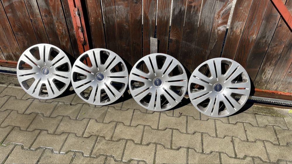 Set jante tabla 16’ 5x108 originale ford cu capace ford