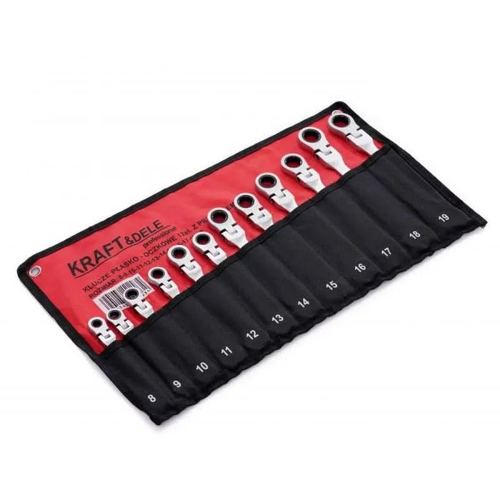 Set chei combinate cu clichet articulate 8-19 , Kraft&Dele KD10947