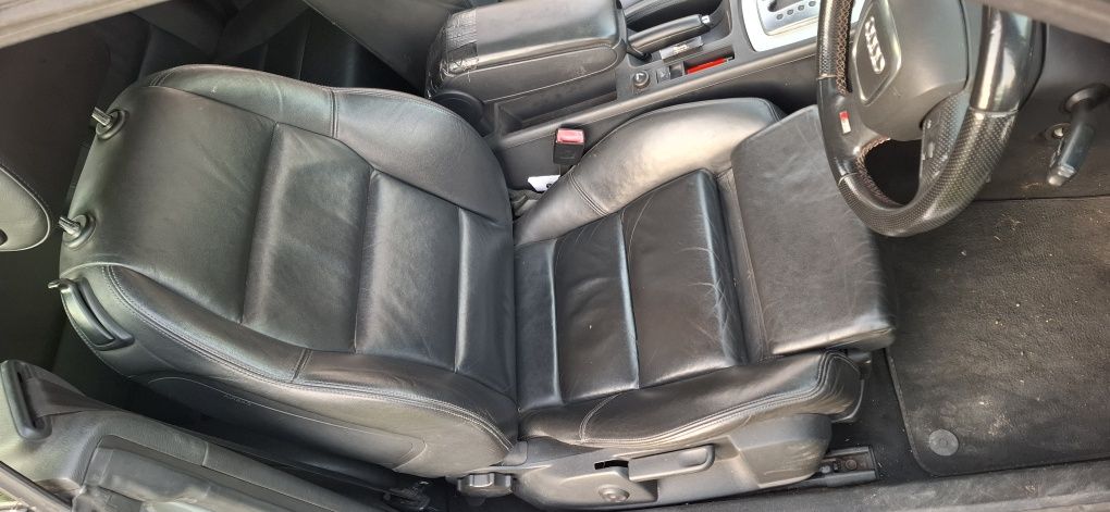 Interior piele s-line audi a4 cabrio b6 b7