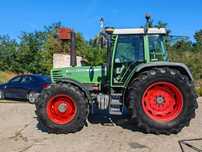 Tractor Fendt 514 C cu tiranți frontali