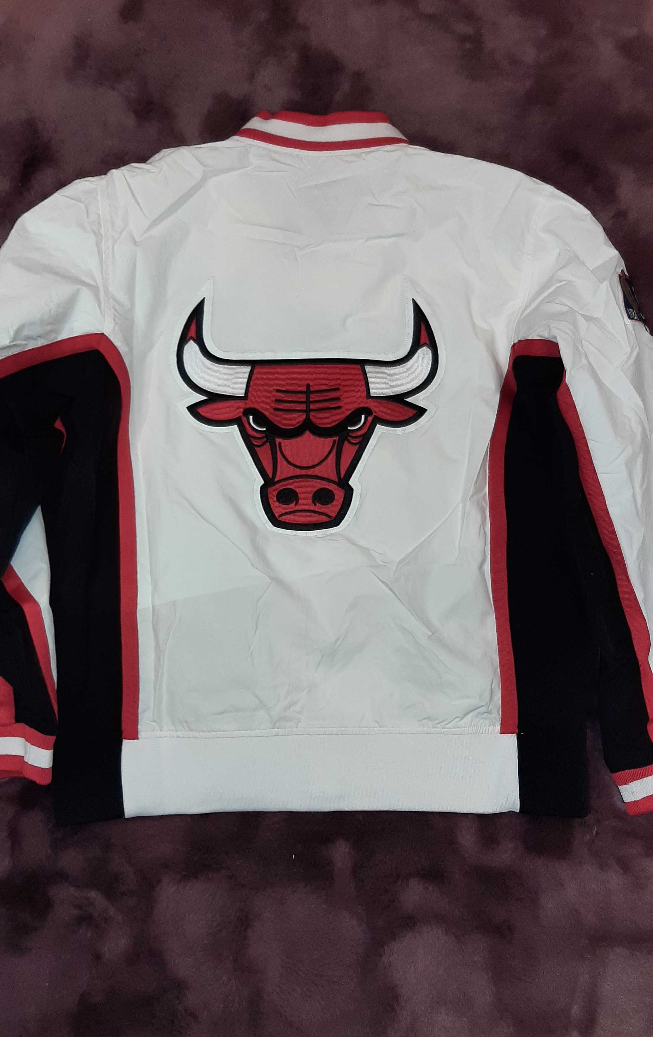 Bluza barbati chicago bulls nike air jordan baschet nba mitchell ness