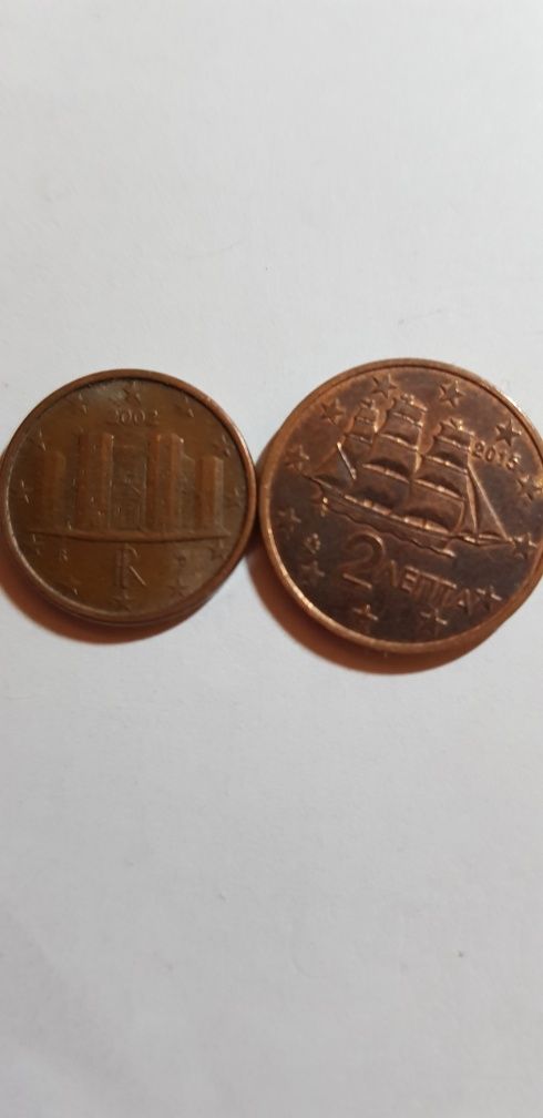 Monezi de colectie euro.