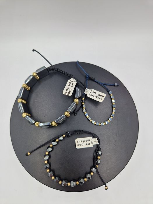 Brățară cu Șnur Aur 14k Greutate 9.18gr #22371