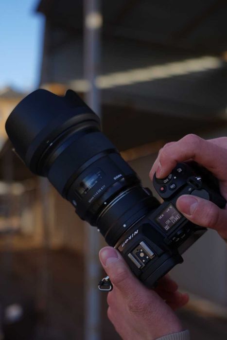 Sigma 50mm f1.4 + FTZ 2 + UV фильтр