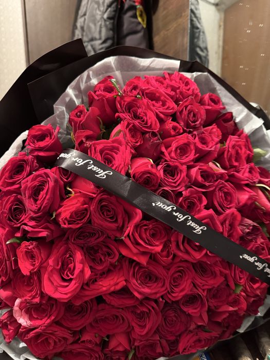 101 роза. Свежие заберите