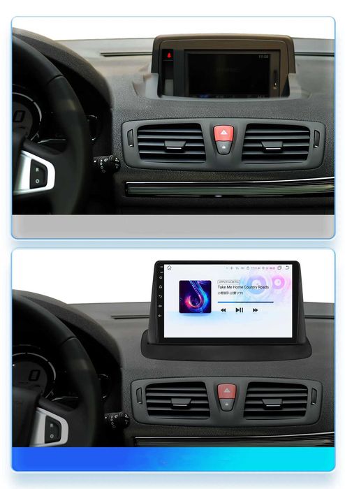 Navigatie Android Renault Megane 3 Display 9" 2GB RAM