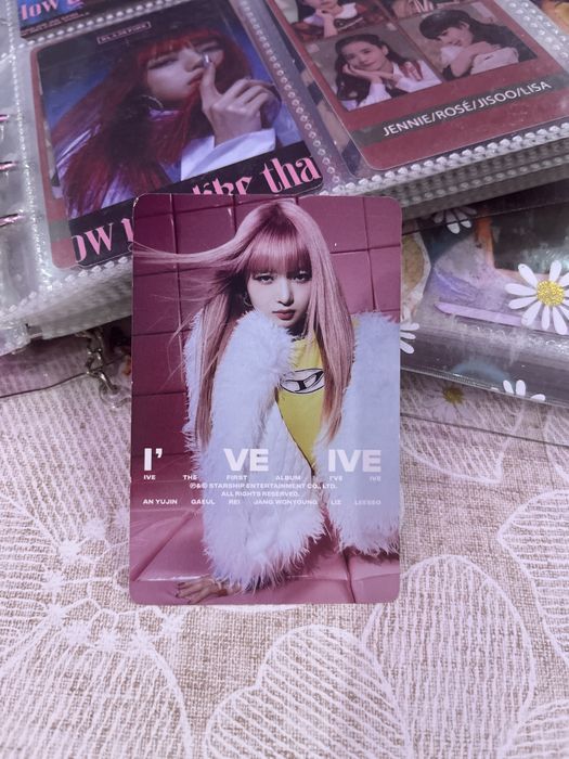 Карта коллекционная кпоп I'VE (айв)