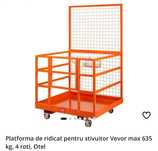 Platforma de ridicat pentru stivuitor