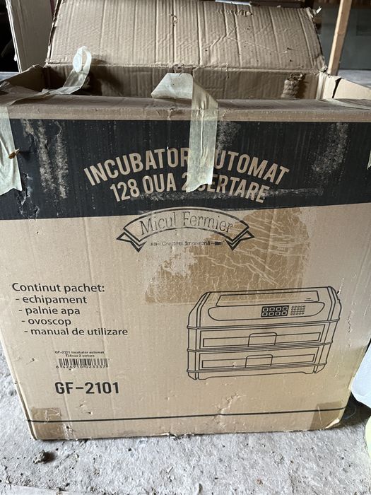 incubator 128 de oua 2 sertare