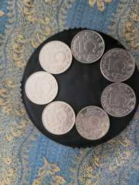 Monede 5 lei anii 1991-1995