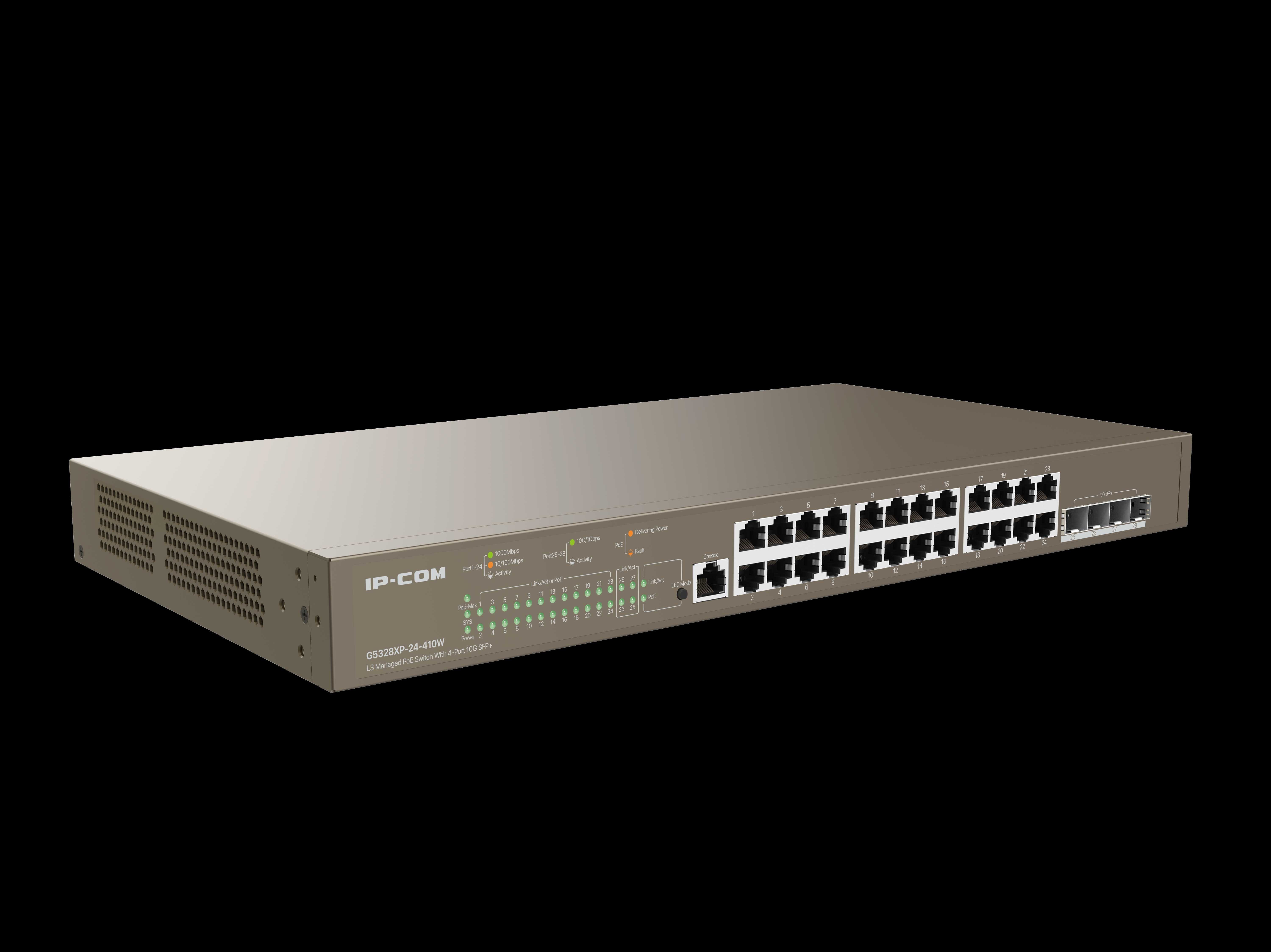 Управляемый switch IP-com G5328P-24-410W