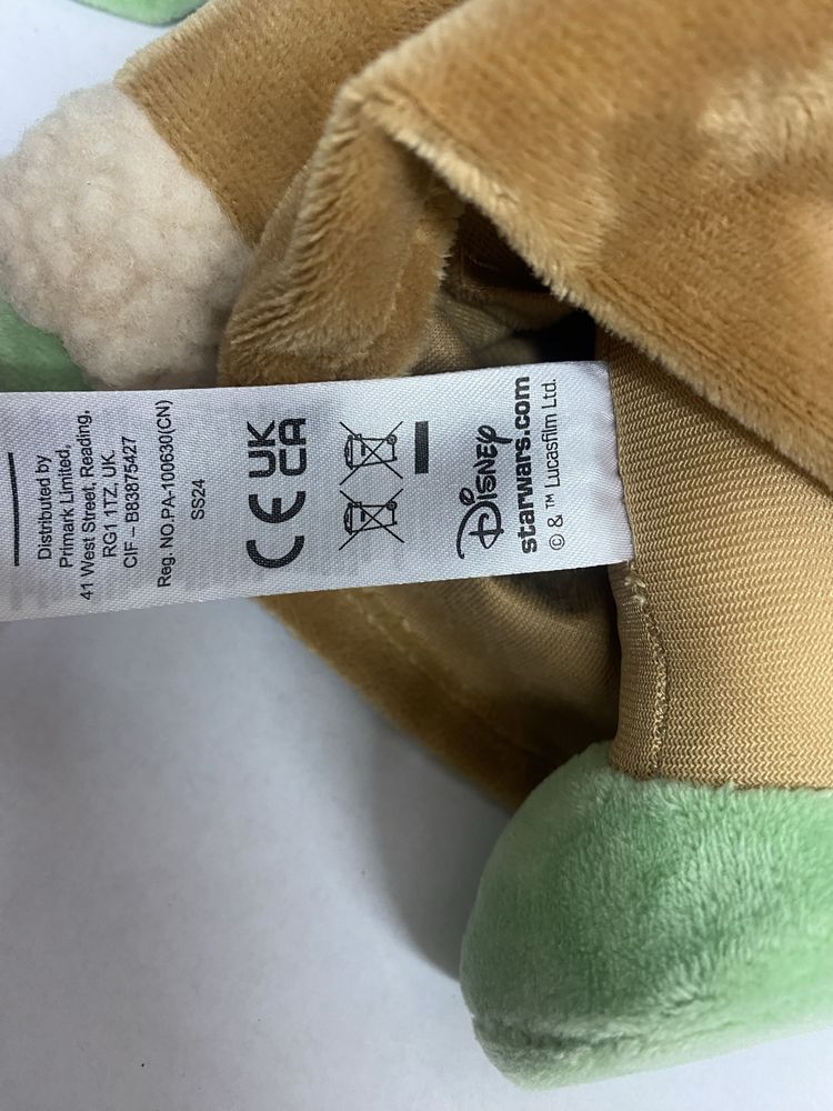 STAR WARS jucărie din pluș Yoda Baby The Mandalorian 30 cm