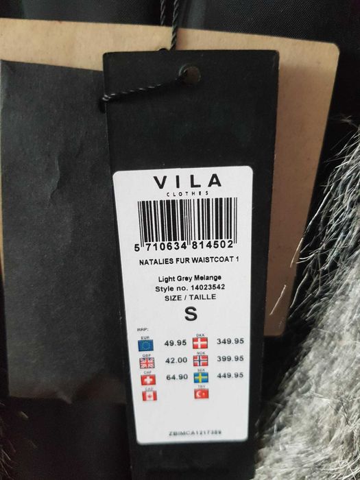 Vesta imitatie blana