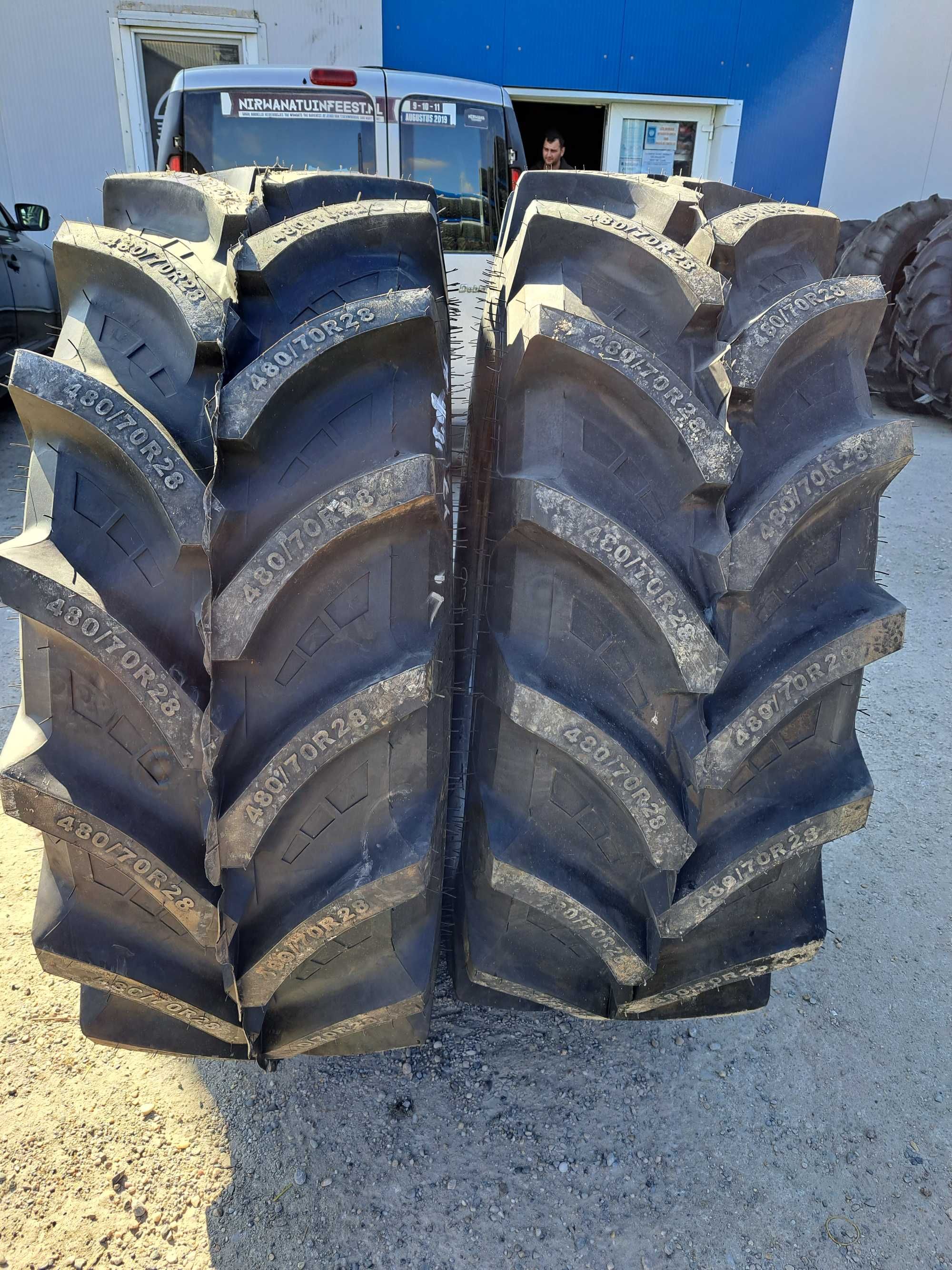 Cauciucuri noi pentru TRACTOR 480/70R28 PETLAS anvelope radiale