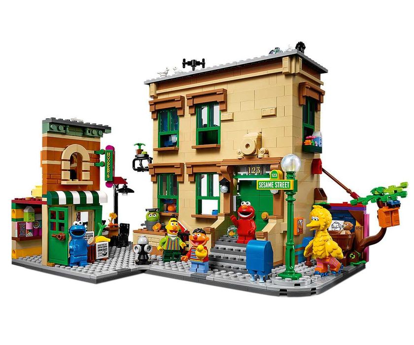 Употребявано LEGO Ideas 21324 - 123 Sesame Street