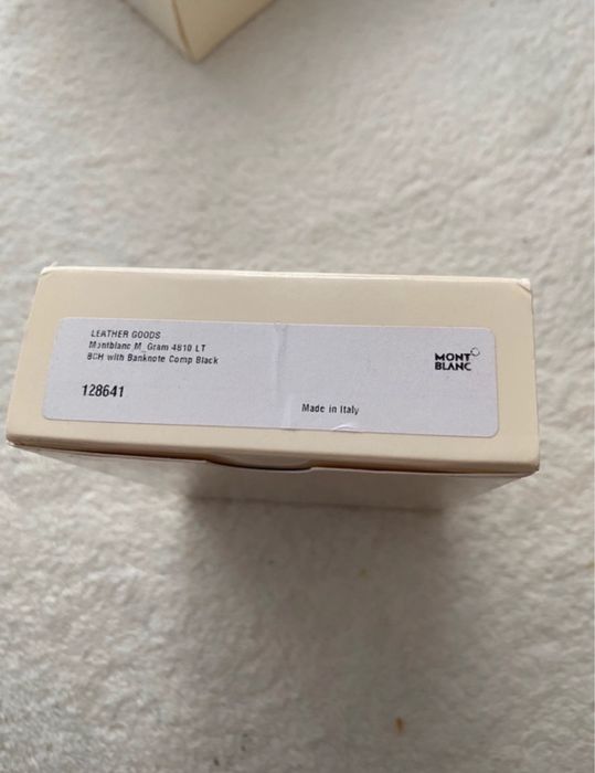 Portofel Montblanc nou editie limitata - Made In Italy - deosebit