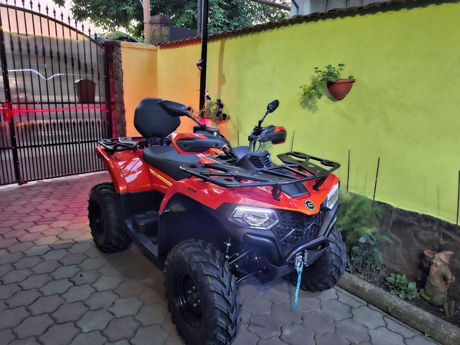 CF MOTO 520T3/2025/550 Km Nou Înmatriculat Primărie Cu Carte R.A.R