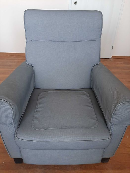 MUREN кресло с релакс от Ikea, употребявано, но запазено.