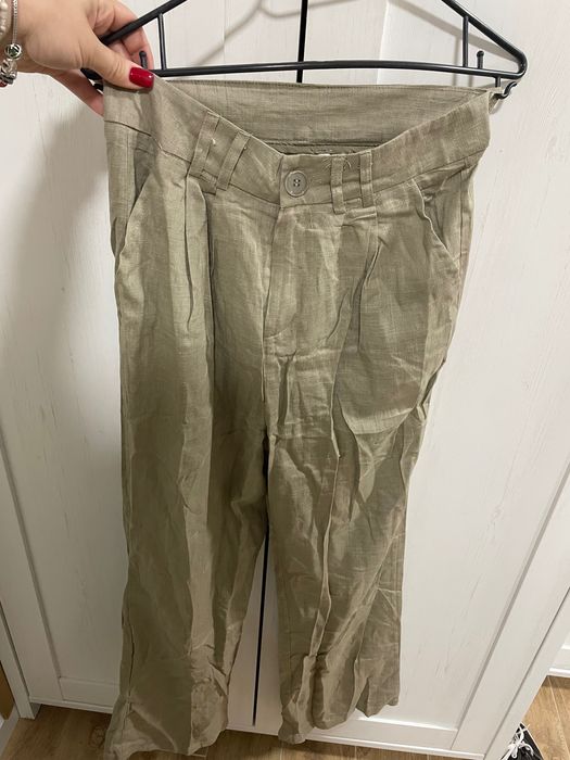 Ленен комплект с етикет