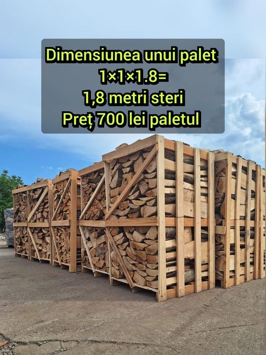 Lemne de foc din esență tare fag cer