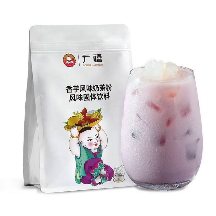 Молочный чай Таро LUX для напитков Bubble Tea, Джемы, Сиропы, Тапиока