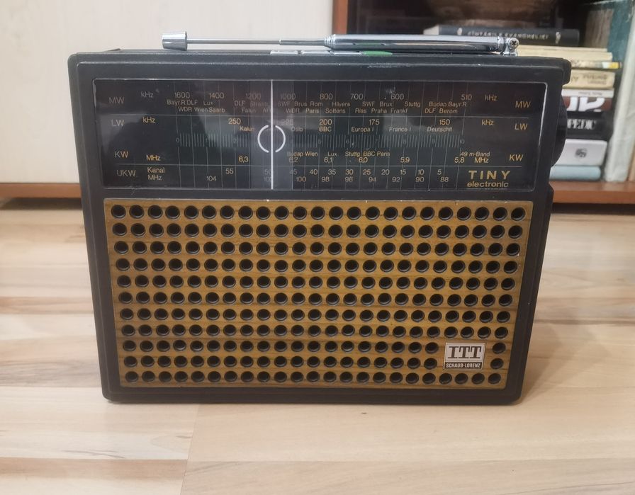 Mini radio ITT Schaub Lorenz Tiny electronic retro vintage colecție