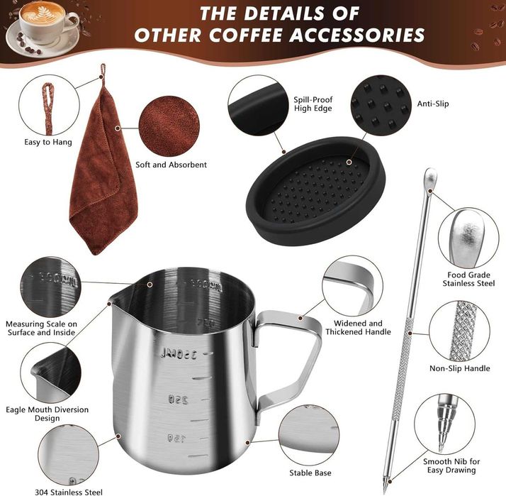 Комплект за подправяне на кафе, аксесоари за Espresso Barista