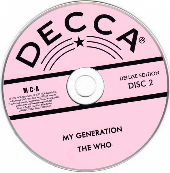 The Who - Colectie CD - My Generation Then & Now