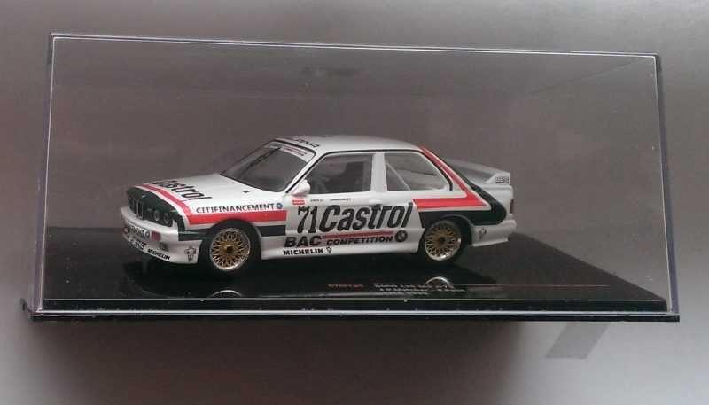 Macheta BMW M3 E30 #71 Castrol ETCC 1988 - IXO 1/43