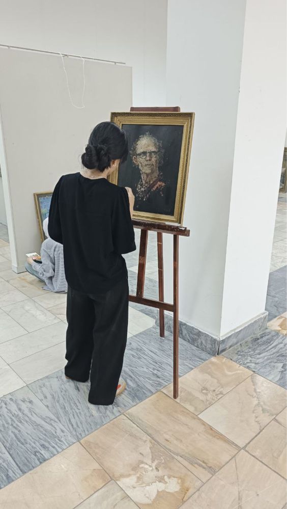 Рисую картины и реставрирую