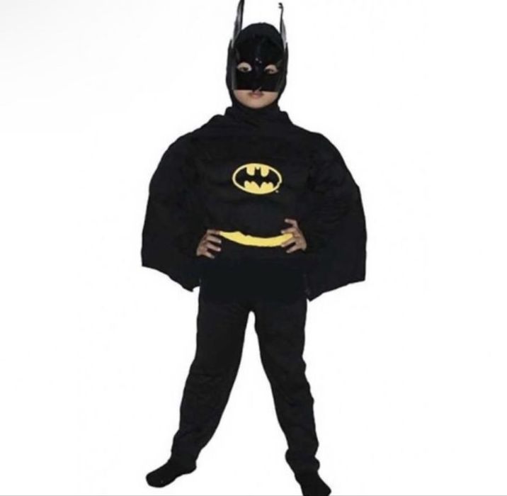 Детски костюм на Батман с мускули Batman