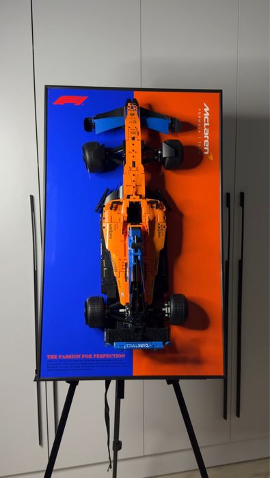 Постер лего машина mclaren f1