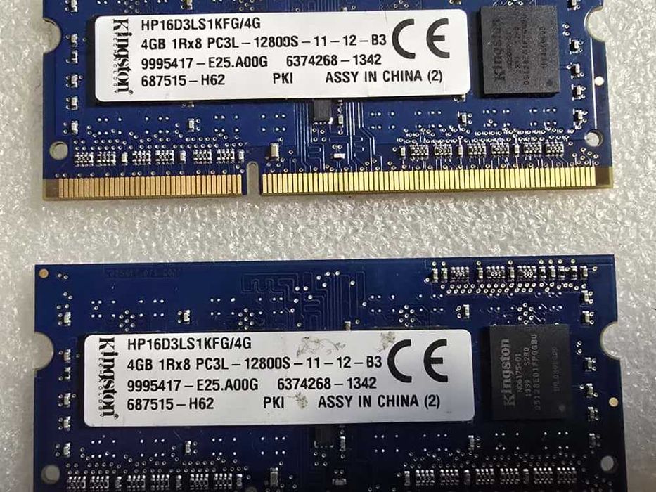 Memorie RAM laptop Kingston 4GB DDR3 1600MHz 1.35V Low Voltage