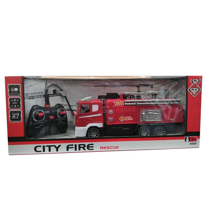 Пожарна с дистанционно - детска играчка