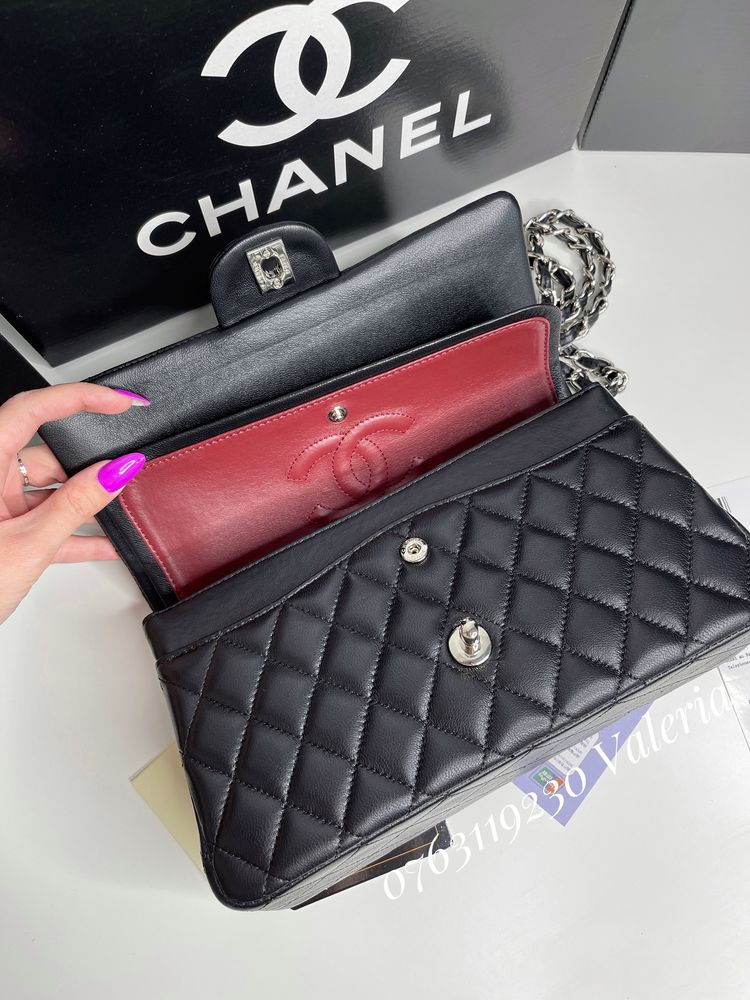 Geanta Chanel 2.55 Lambskin Classic Double Flap