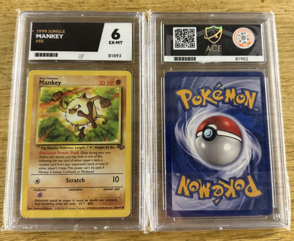Pokemon UK graded cards
