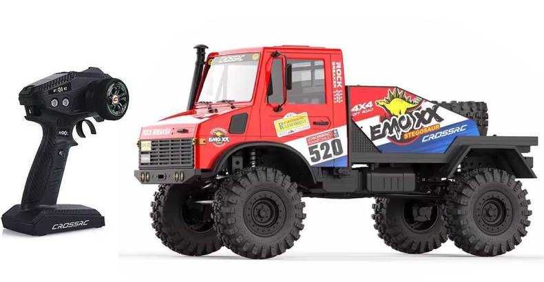 CrossRC EMO XX Stegosaurus 1:6, brushed, Червен