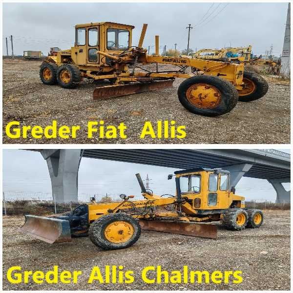 Greder Allis Chalmers cu lama in fata Accept orice test