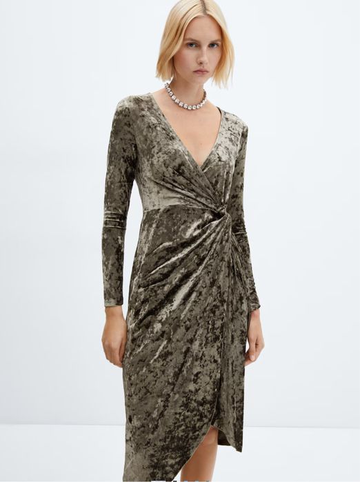 Нова кадифяна рокля, размер 36(s)