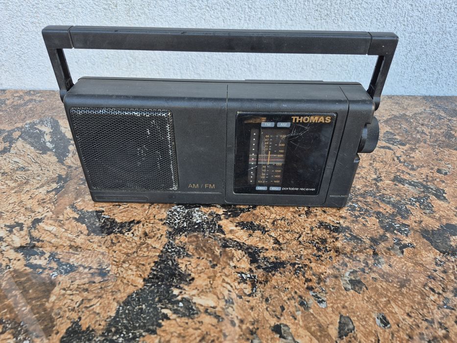 Radio receptor portabil marca THOMAS fabricat de Electronica in 1994